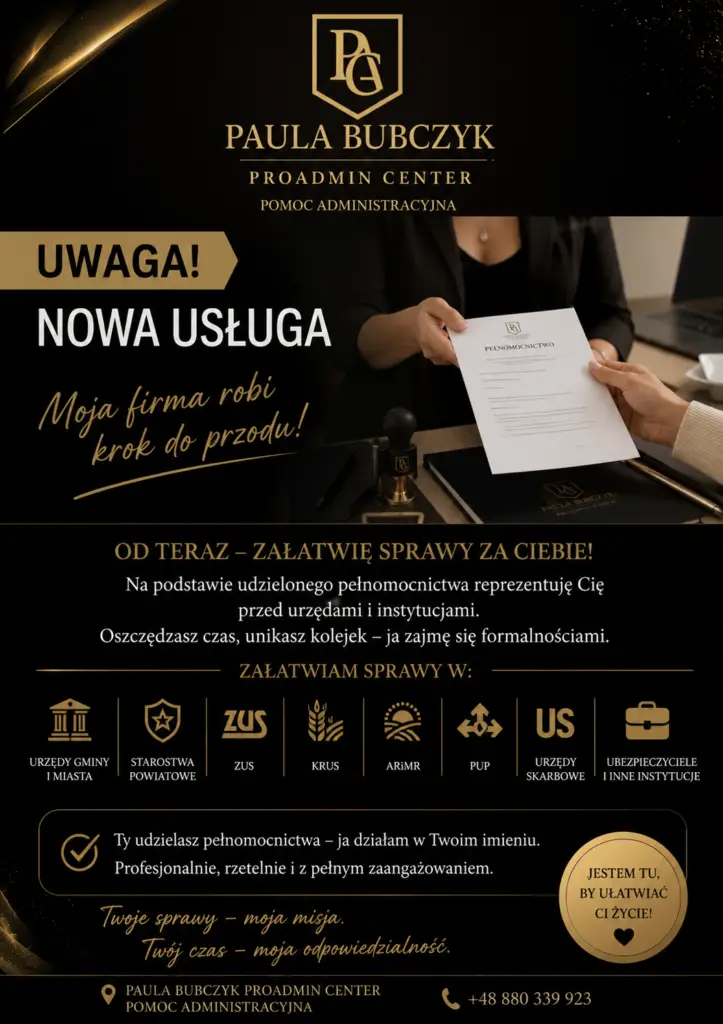 paula bubczyk pro admin pomoc administracyjna krasnystaw